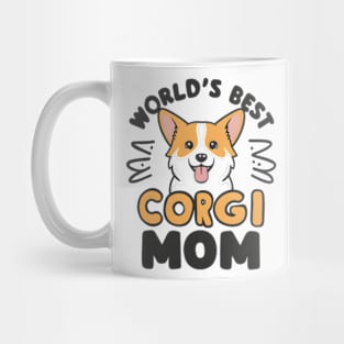 World's Best Corgi Mom Dog Owner Mug